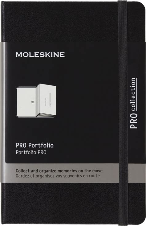 moleskine pro portfolio.